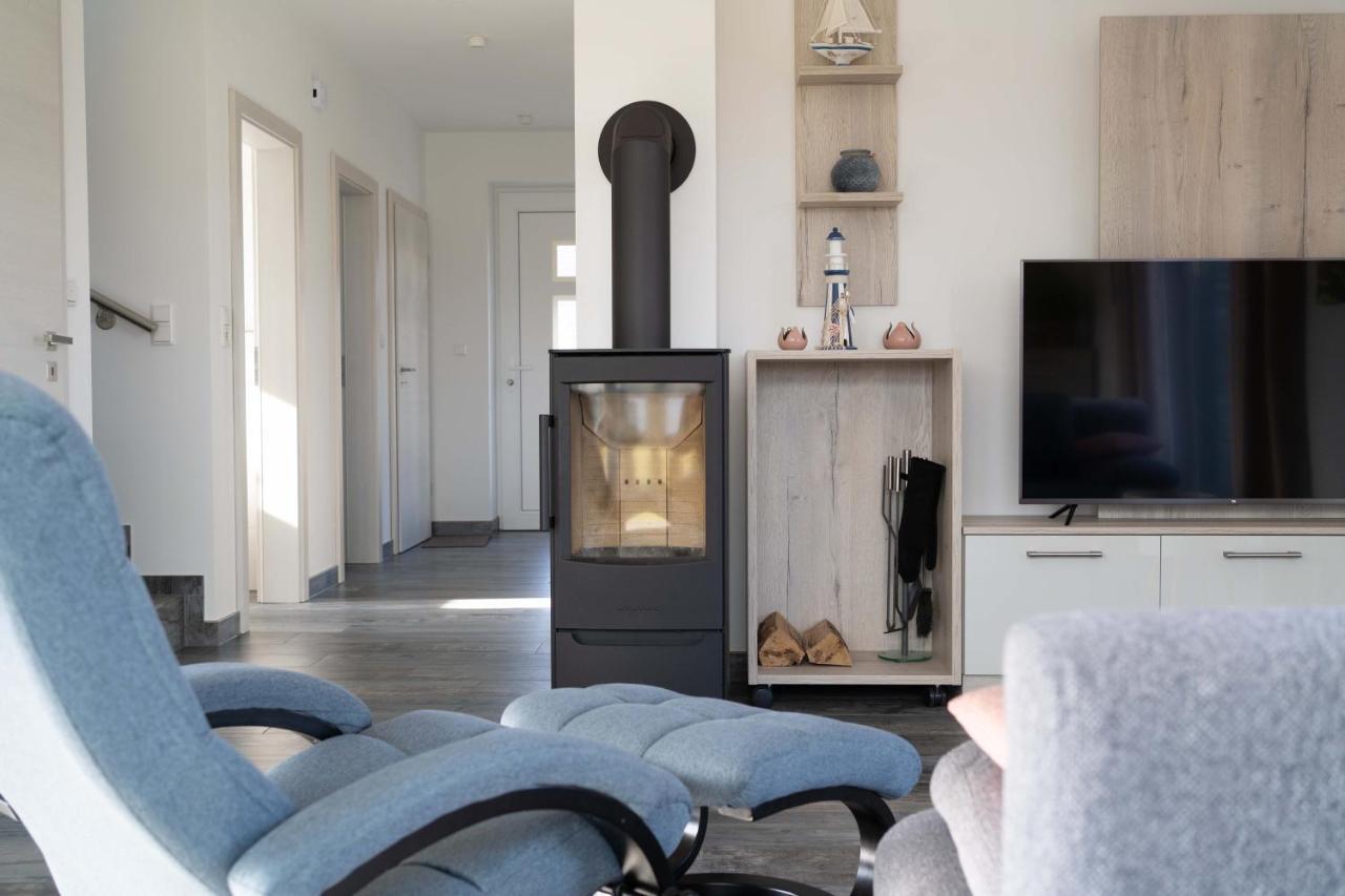 Ferienhaus Seeblick Am Harkebruegger See Mit Sauna Und Kamin Barssel  Extérieur photo